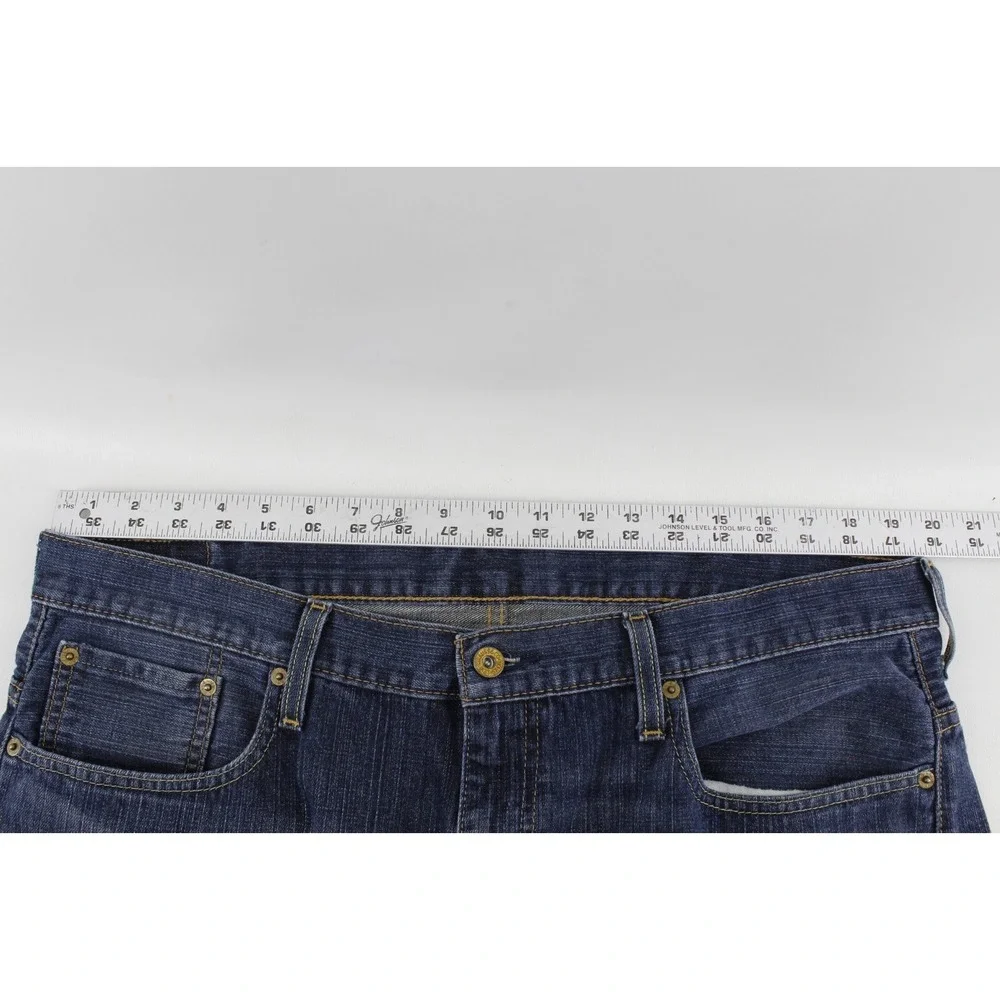Levi's 559 Jeans‎ Mens 38x32 Blue Medium Wash Straight Leg Relaxed Fit #2